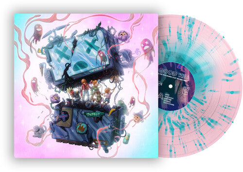 Good Kid: Can We Hang Out Sometime? - Light Blue in Pink Splatter { Vinyl }