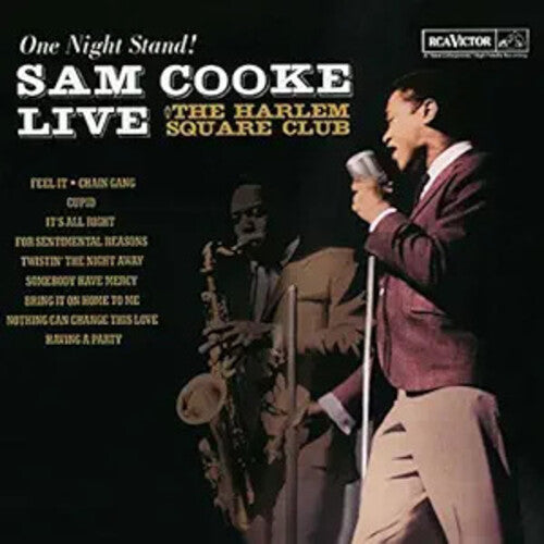 Sam Cooke: Live At The Harlem Square - 140-Gram Black Vinyl { Vinyl }