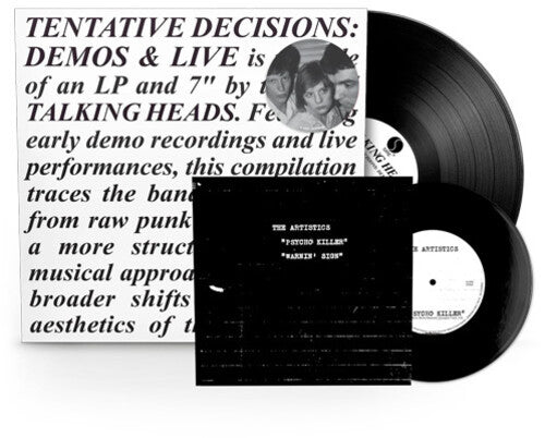 The Talking Heads: Tentative Decisions: Demos & Live { Vinyl }