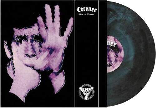 Coroner: Mental Vortex - Transparent Orange Splatter Vinyl In Gatefold Sleeve With Black Poly-Lined Inners { Vinyl }