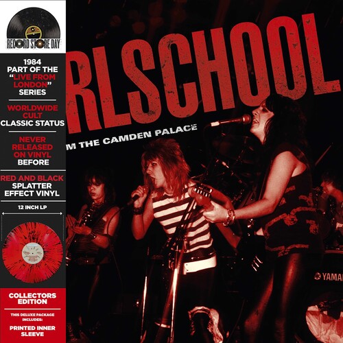 Girlschool: Live From the Camden Palace - Red { Vinyl }