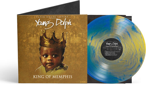 Young Dolph: King of Memphis (10 Yr Anniversary) Royalty Blue/Gold { Vinyl }
