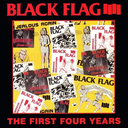 Black Flag: First Four Years / Singles { Vinyl }
