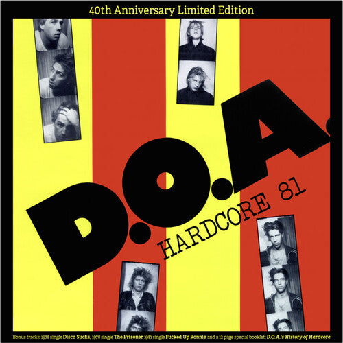 D.O.A.: Hardcore 81 { Vinyl }