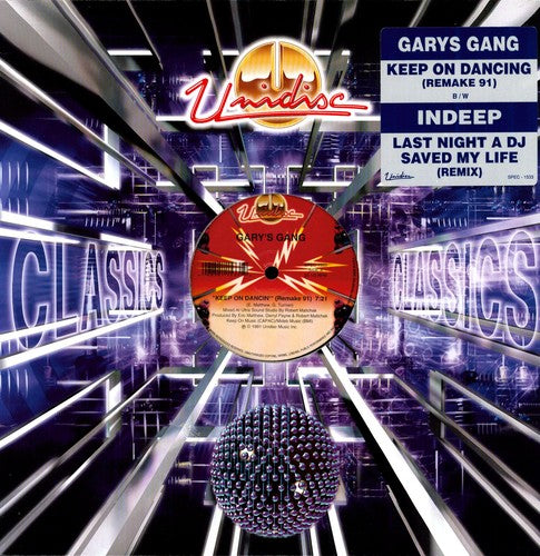 Gary's Gang: Last Night a DJ Saved My Life / Keep on Dancing { Vinyl }