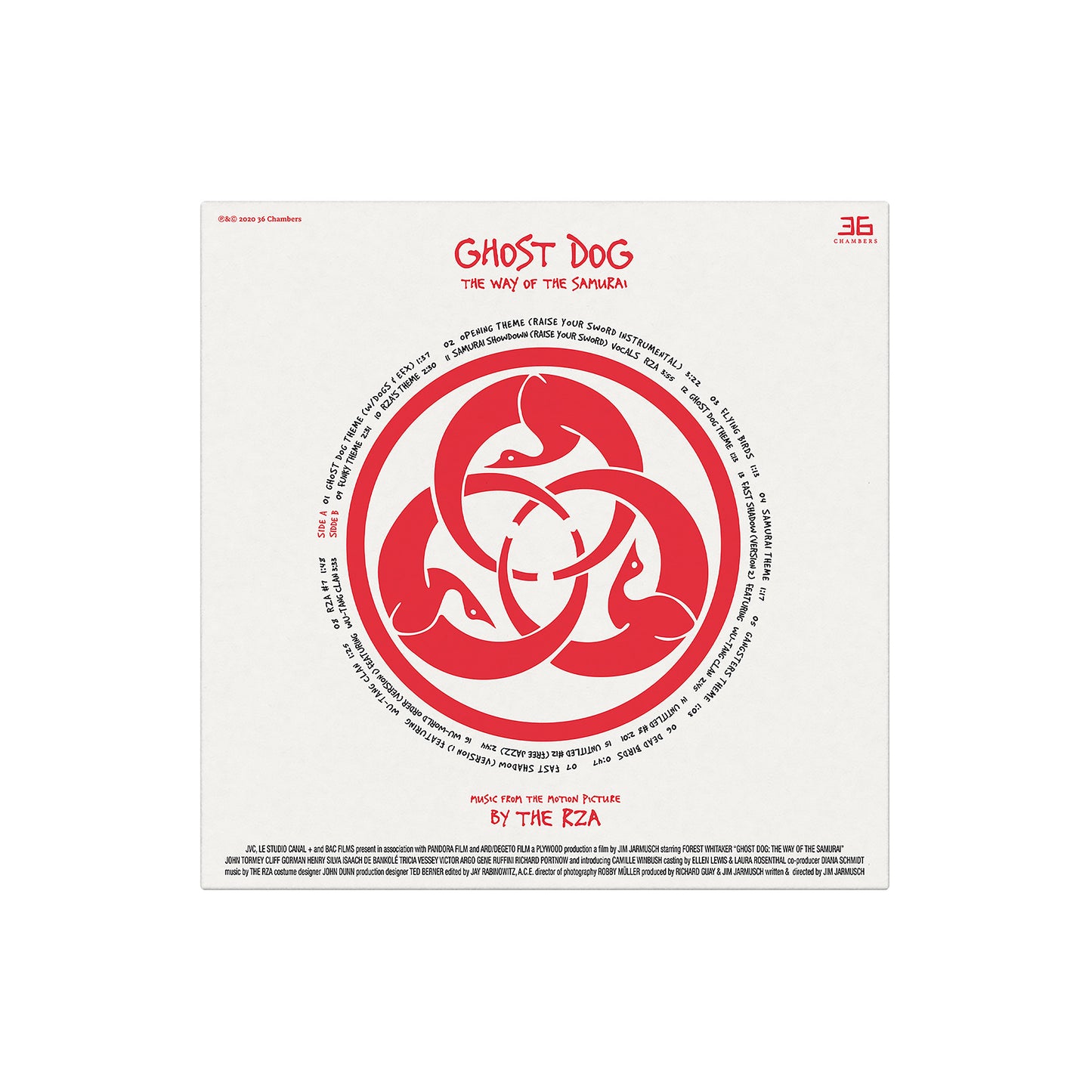 RZA: Ghost Dog - Original Motion Picture Score - Deluxe Edition Vinyl { Vinyl }