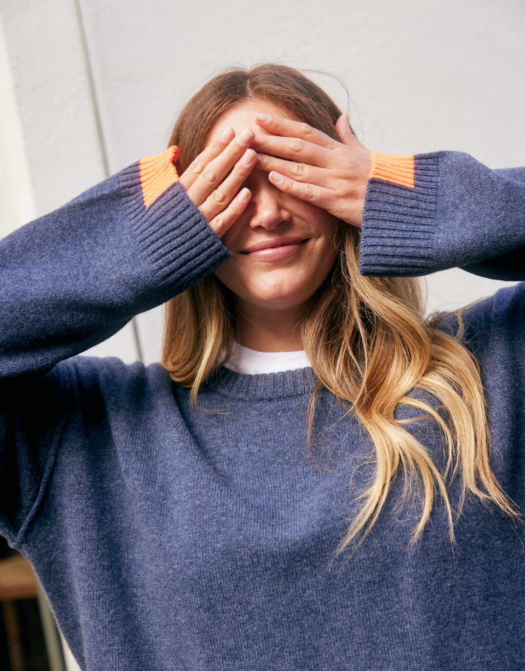 Marais Wool Cashmere Knit - Denim